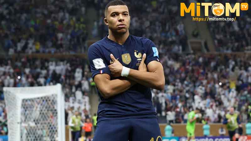 Top 1 Kylian Mbappe ( Pháp ) với 8 bàn thắng