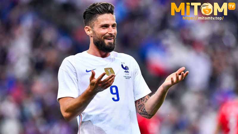 Top 3 Olivier Giroud ( Pháp ) với 4 bàn thắng