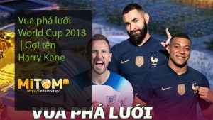 Vua phá lưới World Cup 2018 Gọi tên Harry Kane